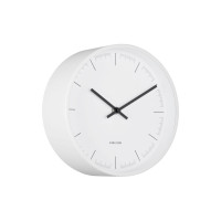 Nástenné hodiny Odense Deep Karlsson KA6172WH, 22cm